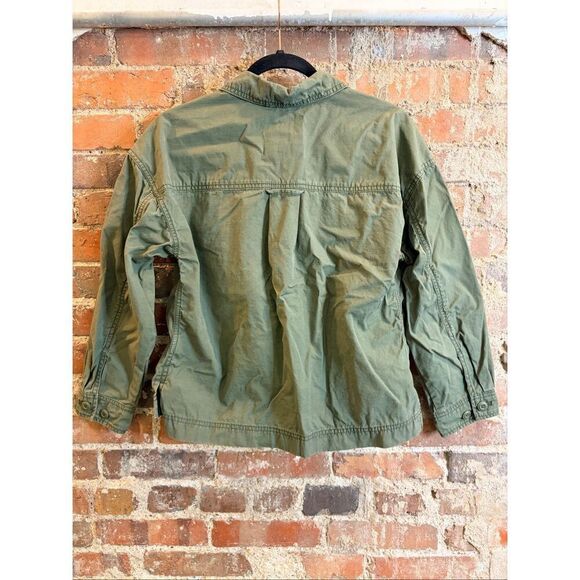 GAP • Army Green Canvas Cargo Jacket • Ladies Size XS - Picture 4 of 6